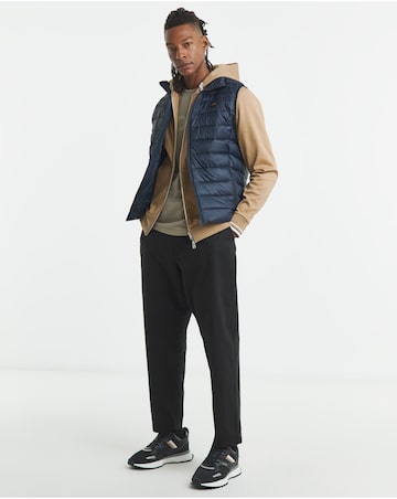 BOSS Padded Lightweight Gilet - Navy