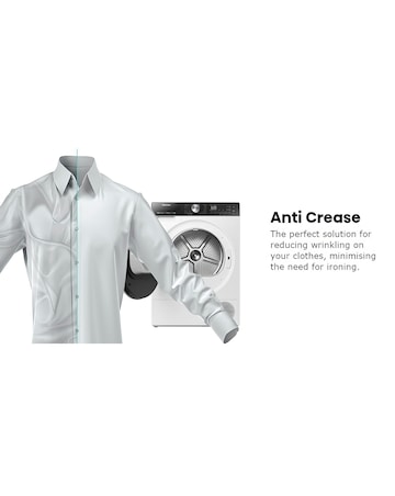 Hisense 5S Series DH5S102BB 10kg Heat Pump Tumble Dryer