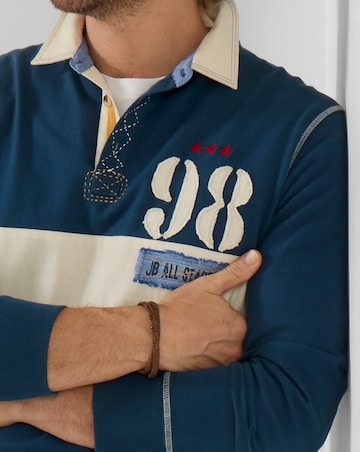 Joe Browns Remarkable Rugby Top - Navy