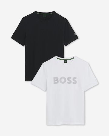 BOSS 2 Pack Short Sleeve Logo T-Shirt - Multi