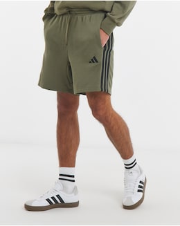 adidas 3 Stripes French Terry Shorts
