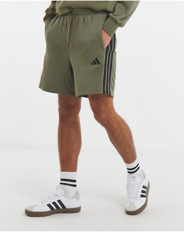 adidas 3 Stripes French Terry Shorts