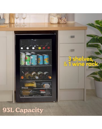 Russell Hobbs RH48BC101B 93L Beverage Cooler - Black