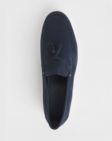 Suede Look Tassle Loafer Wide Fit
