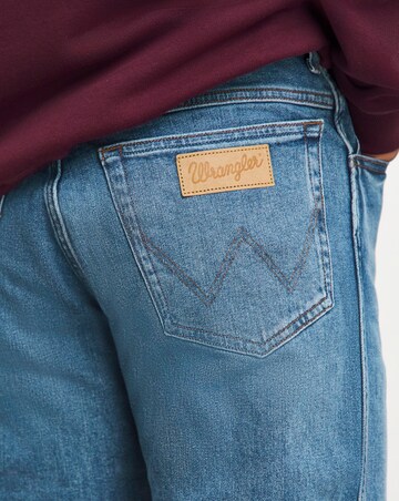 Life & Glory Heren Race Straight Fit Jeans Licht Stonewash