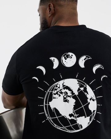 Jack & Jones Dreamy T-Shirt & Shorts Set - Black