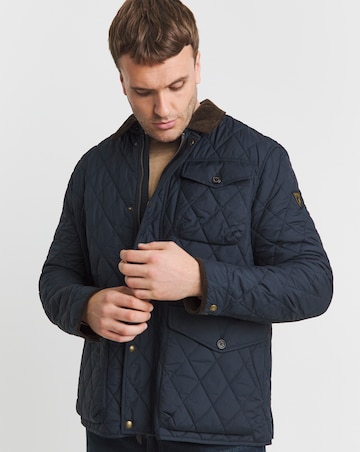 Polo Ralph Lauren Navy Beaton Quilted Jacket