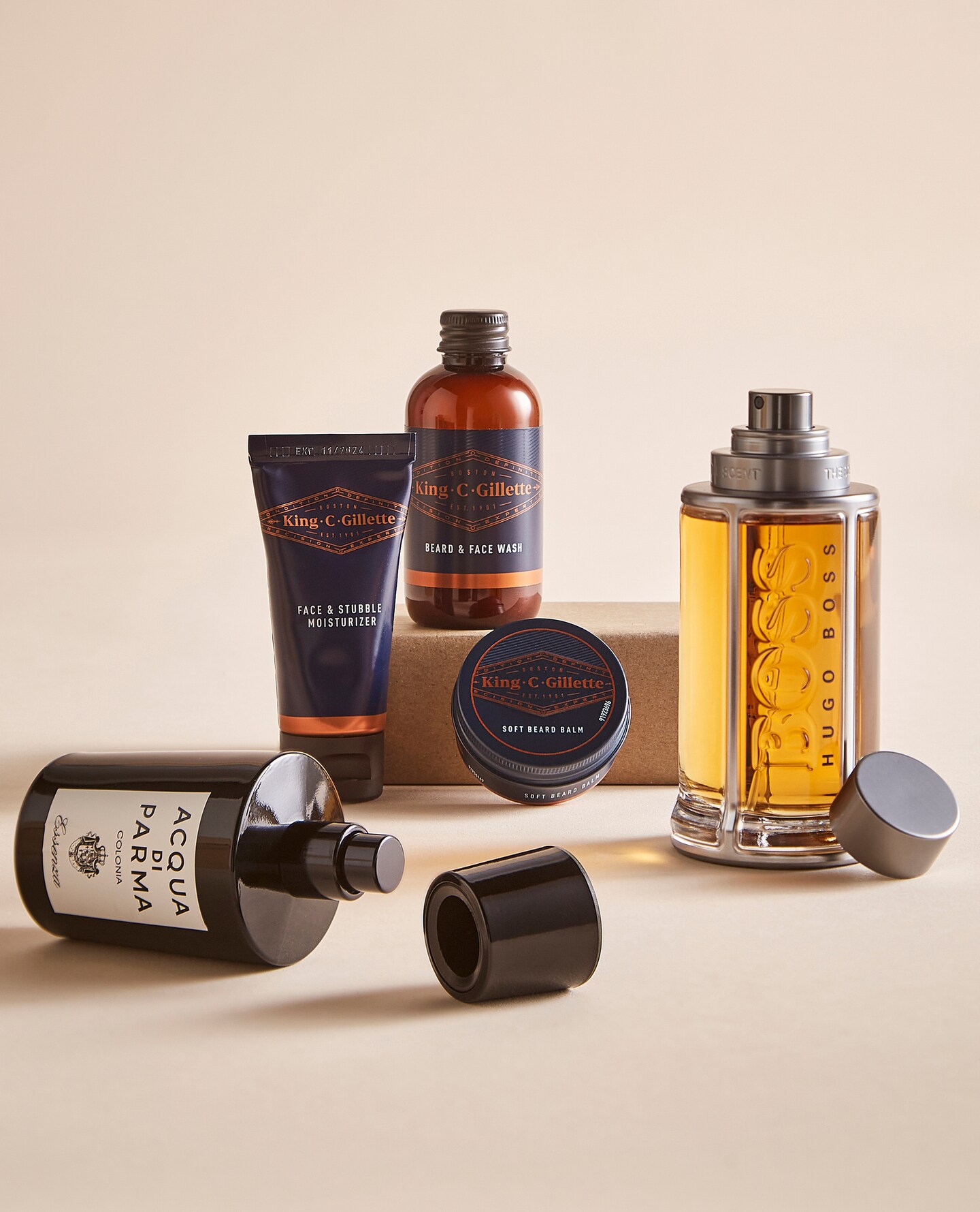 A selection of mens fragrances