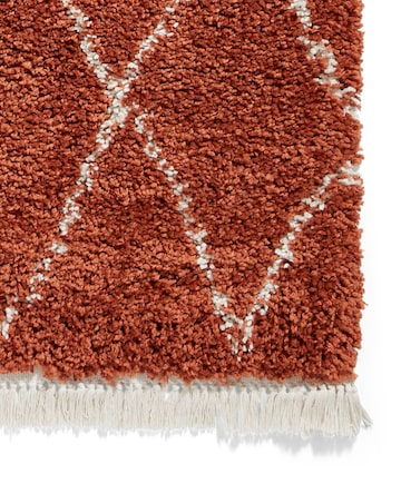 Think Rugs Boho Fringe Rug