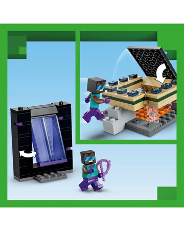 LEGO Minecraft Nether & End Portal Journey