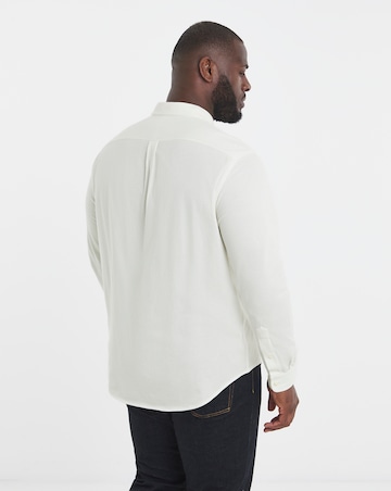 Polo Ralph Lauren Long Sleeve Stretch Jersey Shirt - Cream