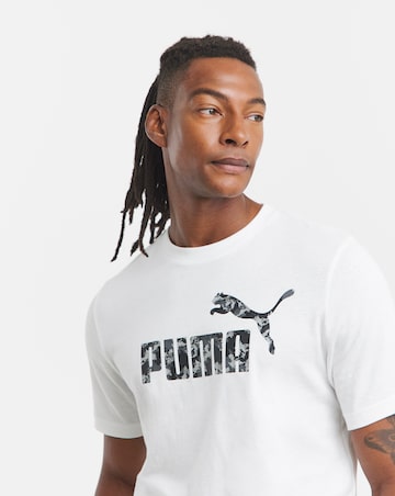 PUMA Essentials Camo Logo T-Shirt