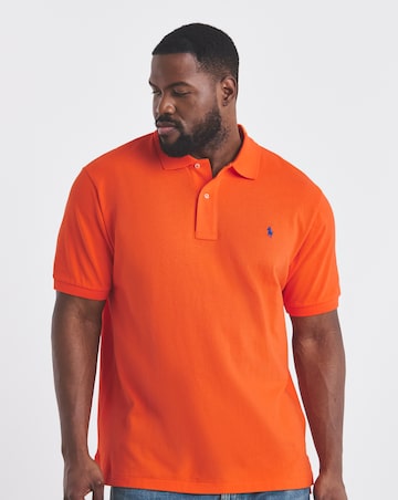 Polo Ralph Lauren Classic Short Sleeve Polo Shirt - Orange