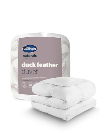 Silentnight Naturals Collection Duck Feather 10.5tog Duvet