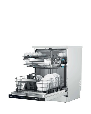 Haier i-Pro Shine Series7 XF4A4M0W80 Dishwasher 14 Place White Install