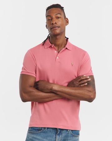 Polo Ralph Lauren Classic Short Sleeve Soft Cotton Polo - Rose