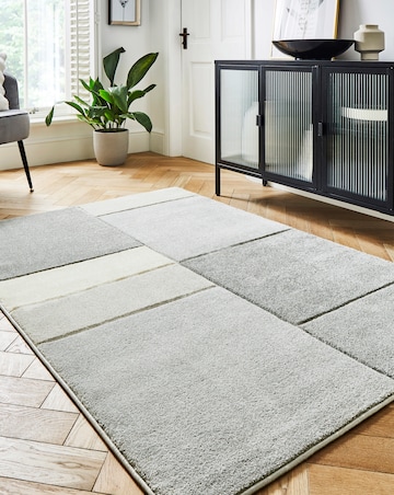 Sara Blocks Carved Rug