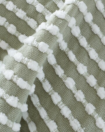 Catherine Lansfield Stab Stitch Throw