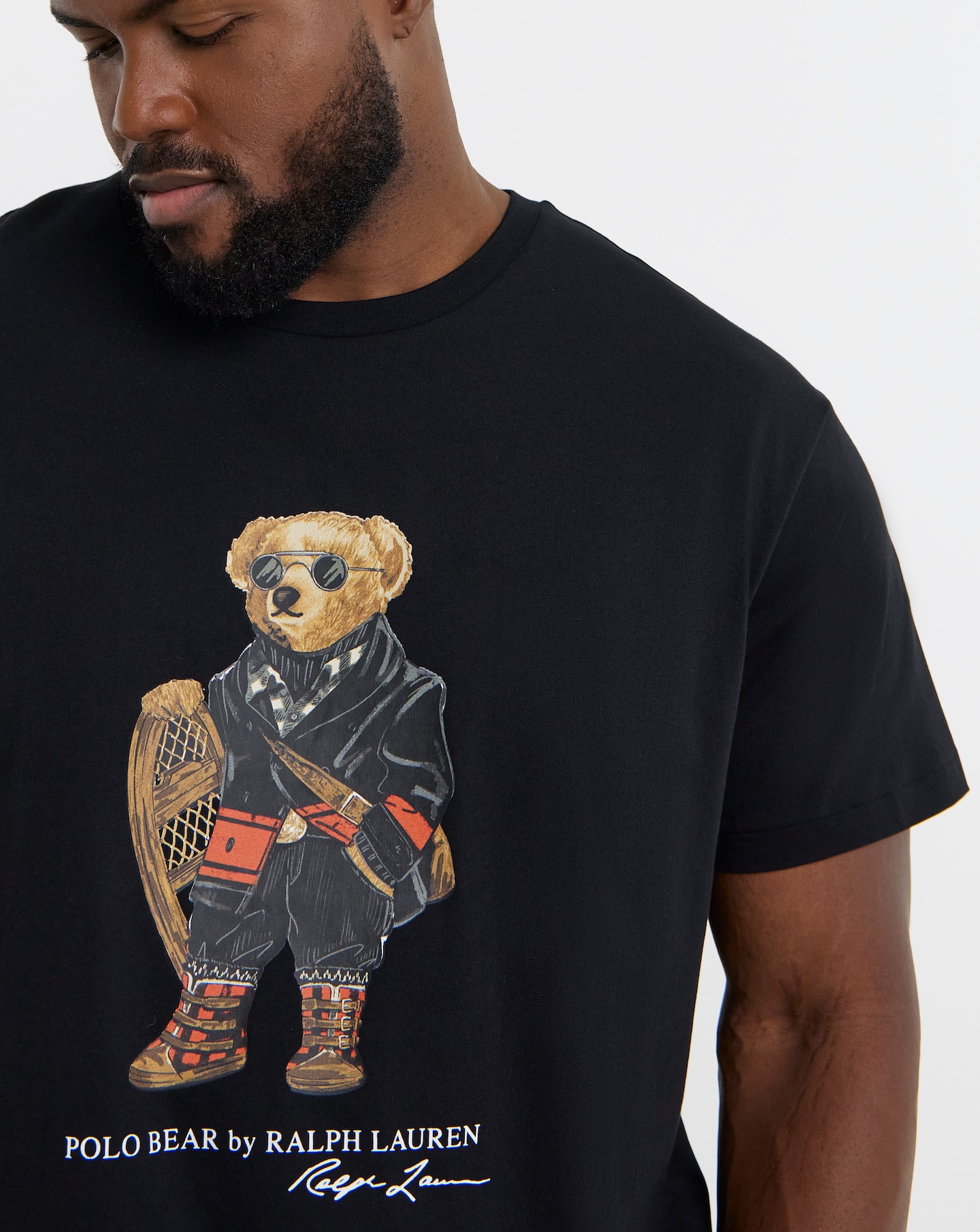Polo Ralph Lauren Short Sleeve Christmas Bear T-Shirt | Jacamo