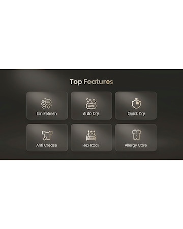 Hisense 5S Series DH5S102BB 10kg Heat Pump Tumble Dryer