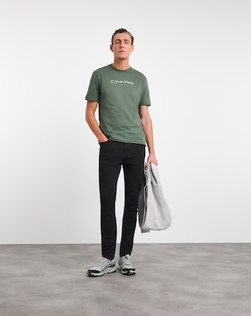 Calvin Klein Short Sleeve Flock T-Shirt