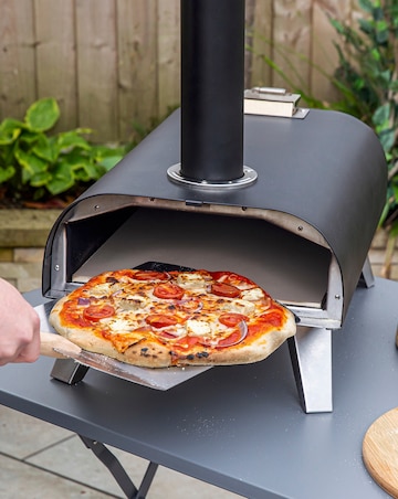 Zanussi BBQ Pizza Oven with Paddle & Cover