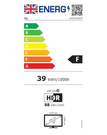 TCL 40In 40SF540K FHD Fire TV