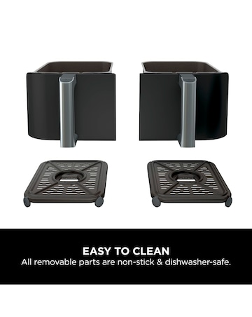 Ninja Foodi 4-in-1 Dual Zone Air Fryer 7.6L