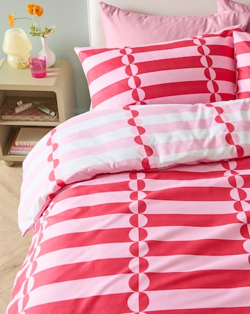 Lottie Reversible Soft Touch Duvet Cover Set