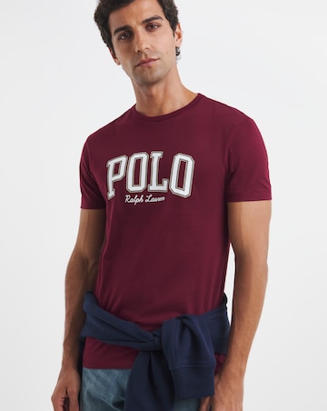 Polo Ralph Lauren Short Sleeve Logo T-Shirt - Wine