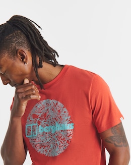 Berghaus Map of The Moon T-Shirt
