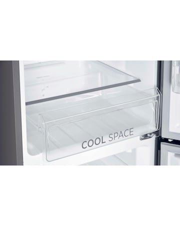 Hoover H-Fridge 300 HOCH1T518EXK 181cm 60/40 Fridge Freezer Silver + Install