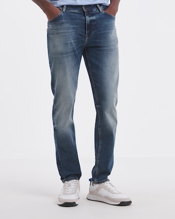 BOSS Delaware Slim Fit Jean - Medium Blue