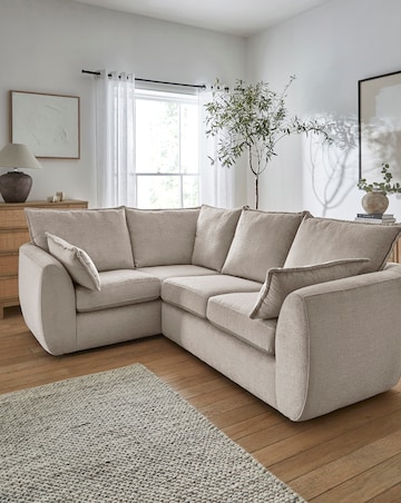 Finch Chenille Left Hand Corner Sofa