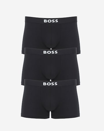 BOSS 3 Pack Icon Logo Trunk - Black