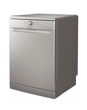 Indesit D2F HK26 S UK Full Size Dishwasher - 14 Place Settings - Silver