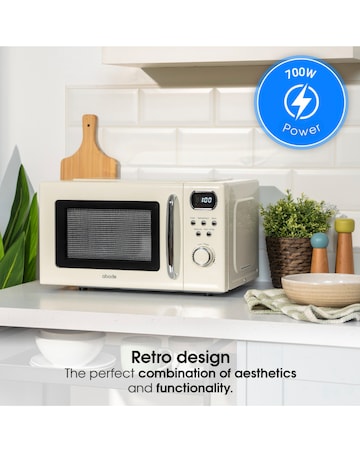 Abode AMD2004C 20L Digital Microwave - Cream