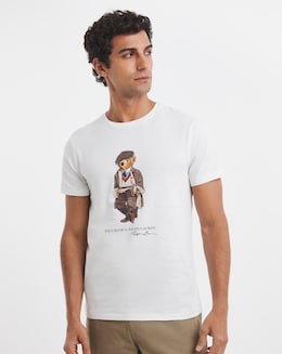 Polo Ralph Lauren Short Sleeve Bear T-Shirt - White