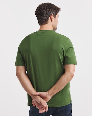 Tommy Hilfiger Short Sleeve Logo T-Shirt - Pine Green