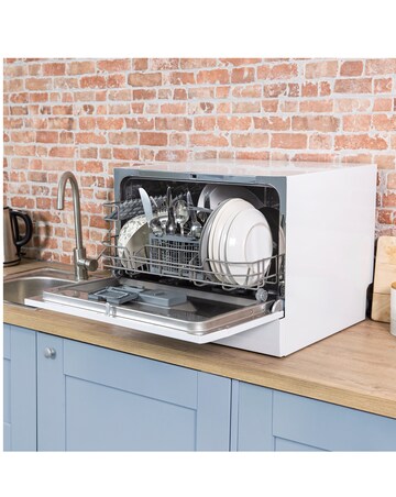 Russell Hobbs RHTTDW6W Table Top Dishwasher - White