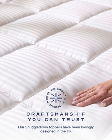 Snuggledown Luxury Deep Woven Mattress Topper 5 cm