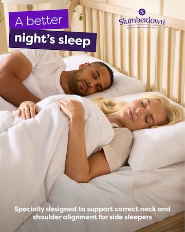 Slumberdown Super Support Feels Like Down 4 Pack Pillows