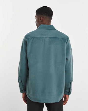 BOSS Green Cotton Overshirt