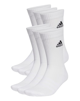 adidas Crew 6 Pack Socks