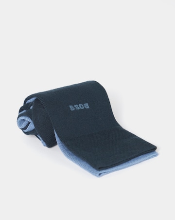 BOSS 2 Pack Bamboo Socks - Blue