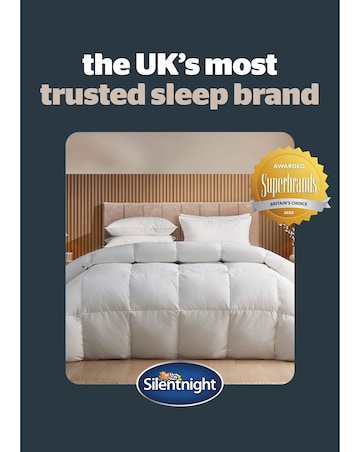 Silentnight Naturals Collection Goose Feather 10.5tog Duvet