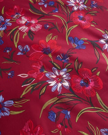 Julipa Ruth Floral Cotton Blend Reversible Duvet Set