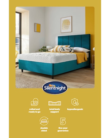 Silentnight Essentials Open Coil Rolled Mattress - Firm