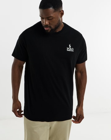 Polo Ralph Lauren Short Sleeve Chest Logo T-Shirt - Black