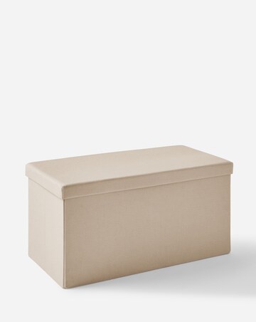 Fabric Foldable Storage Ottoman